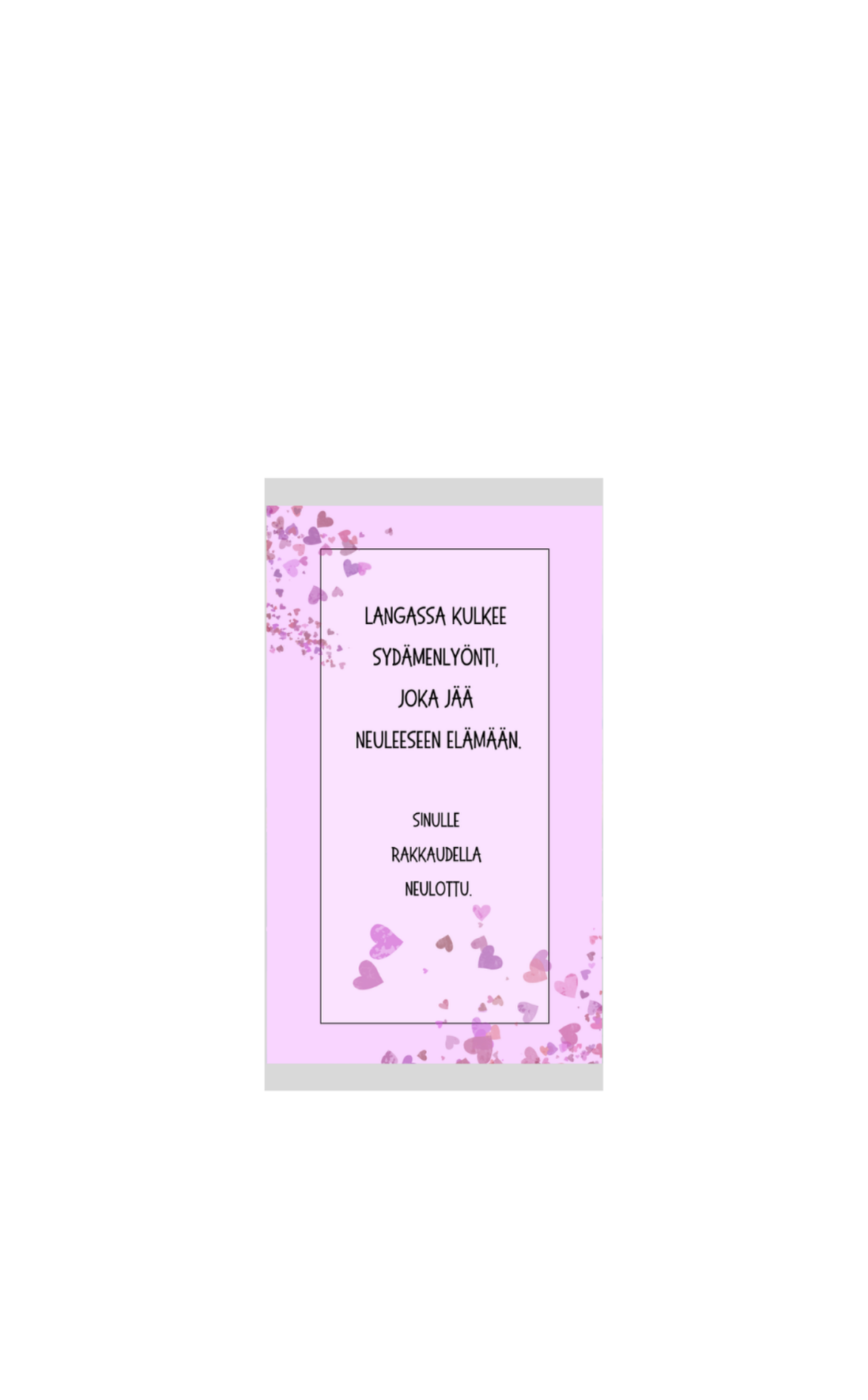 Langassa kulkee sydämenlyönti